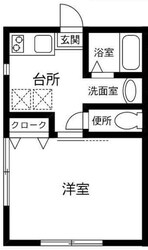 フェリーチェの物件間取画像